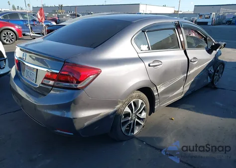 2015 Honda Civic Ex из США, поврежденный, VIN 19XFB2F82FE293378